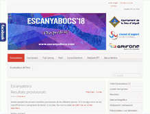 Tablet Screenshot of escanyabocs.com